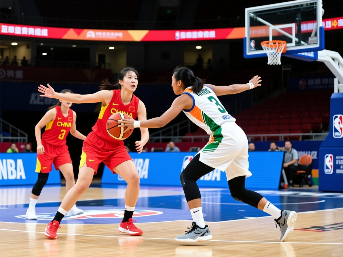 篮球亚锦赛女子组：中国女队横扫印度取胜
